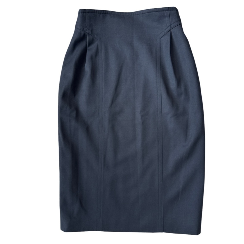 Vintage Escada Pencil Skirt - Black - Size 8 (EU 38)